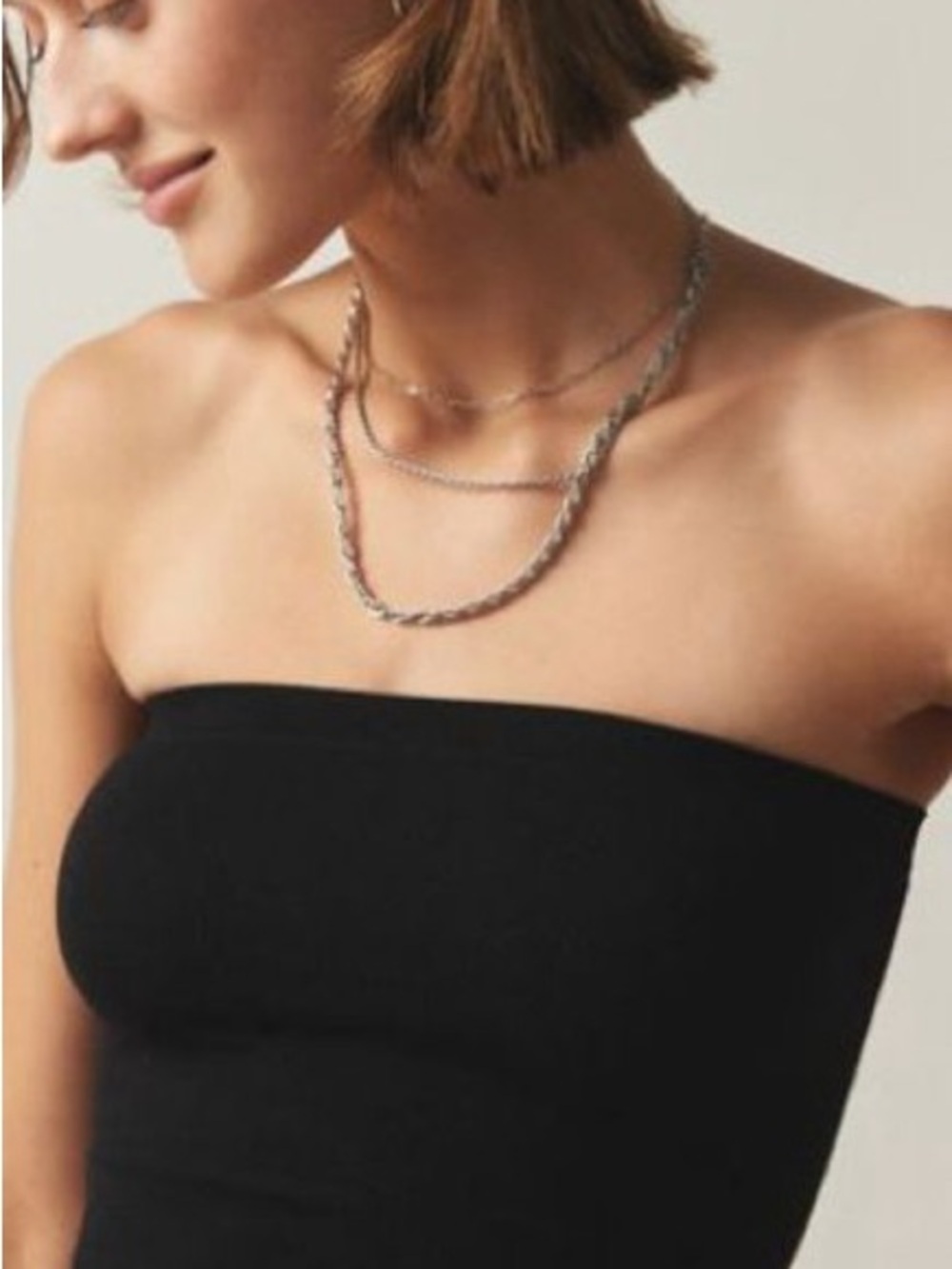 Urban Outfitters Longline Black Tube Top Size XS/S